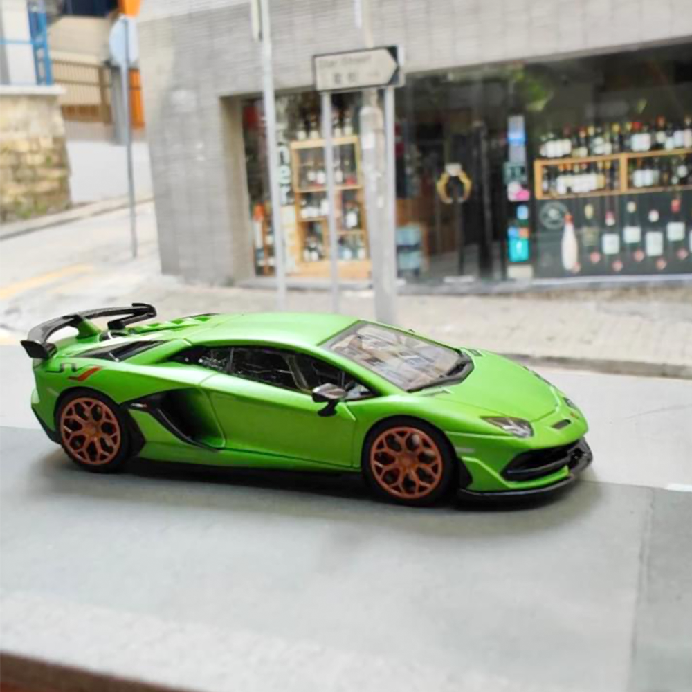 1/24 1/32 1/35 1/43 1/64 DGS-01 フィギュア5体 Lamborghini Aventador SVJ (1:64)-Product - Hung Hing Toys